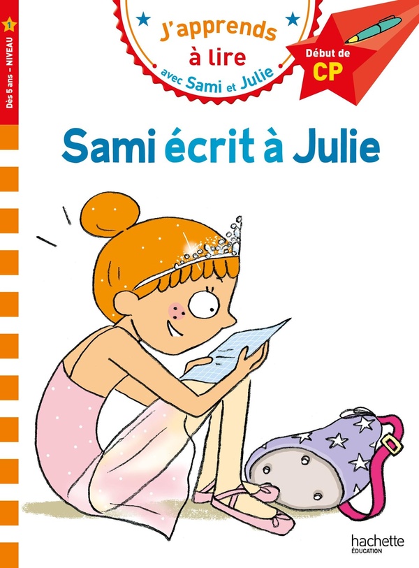 Sami écrit à Julie : début de CP, niveau 1 