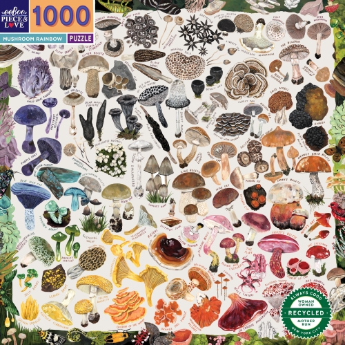  Mushroom rainbow 1000pc puzzle 