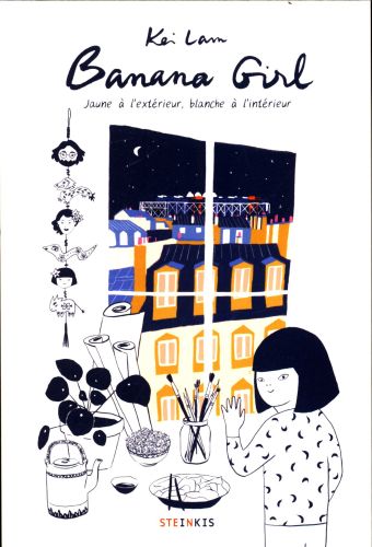  Banana girl : jaune à l'extérieur, blanche à l'intérieur 