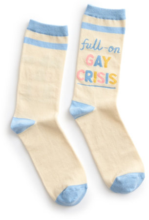  Full-On Gay Crisis Socks Small 