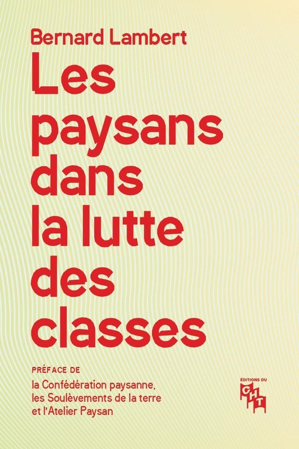 Les paysans dans la lutte des classes 