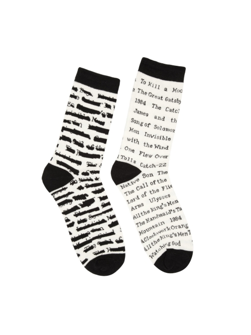  Banned Books Socks - Small 