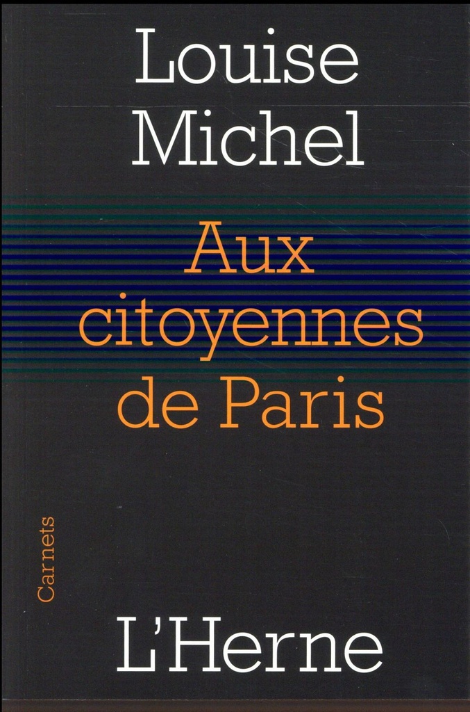  Aux citoyennes de Paris 