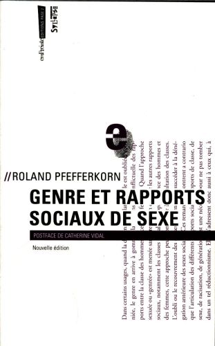 [7384065]  Genre et rapports sociaux de sexe 
