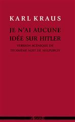 JE N' AI AUCUNE IDEE SUR HITLER