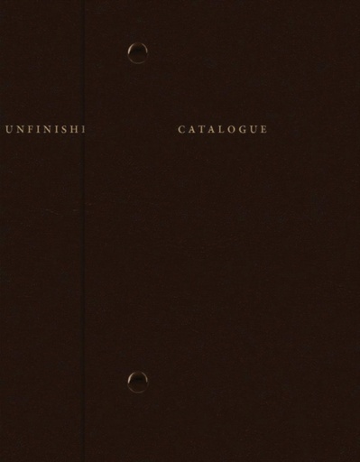 [10169309]  Catalogue Raisonne Of The Unfinished 