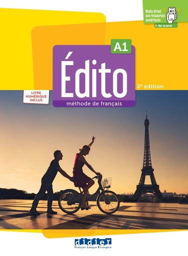 [9395672]  Edito, méthode de français, niveau A1 : livre numérique inclus 