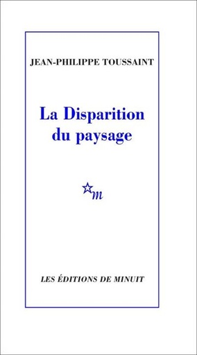 [9070924]  La disparition du paysage 