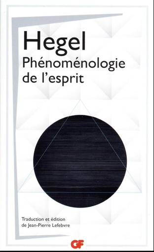 [9616077]  Phénoménologie de l'esprit 
