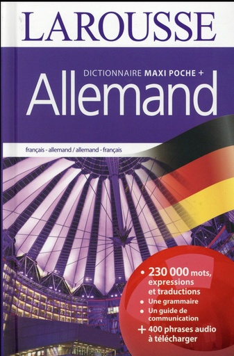 [6507673]  Dictionnaire maxipoche + allemand : français-allemand et vv 
