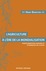 AGRICULTURE A L'ERE DE LA MONDIALISATION -L'-